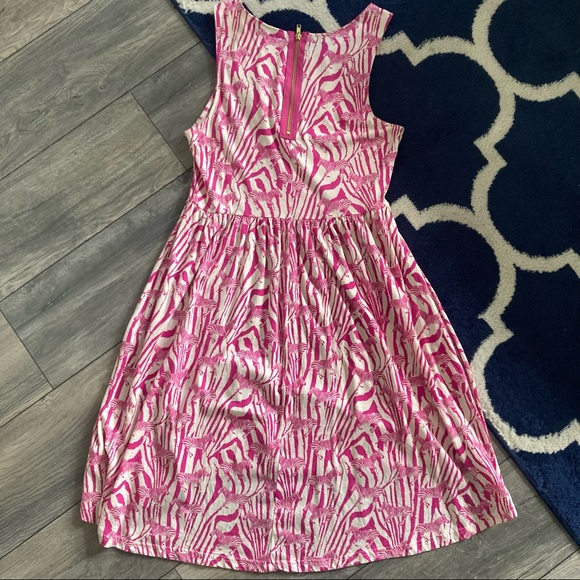 H&M Pink Zebra Cotton Dress - Picture 9 of 11